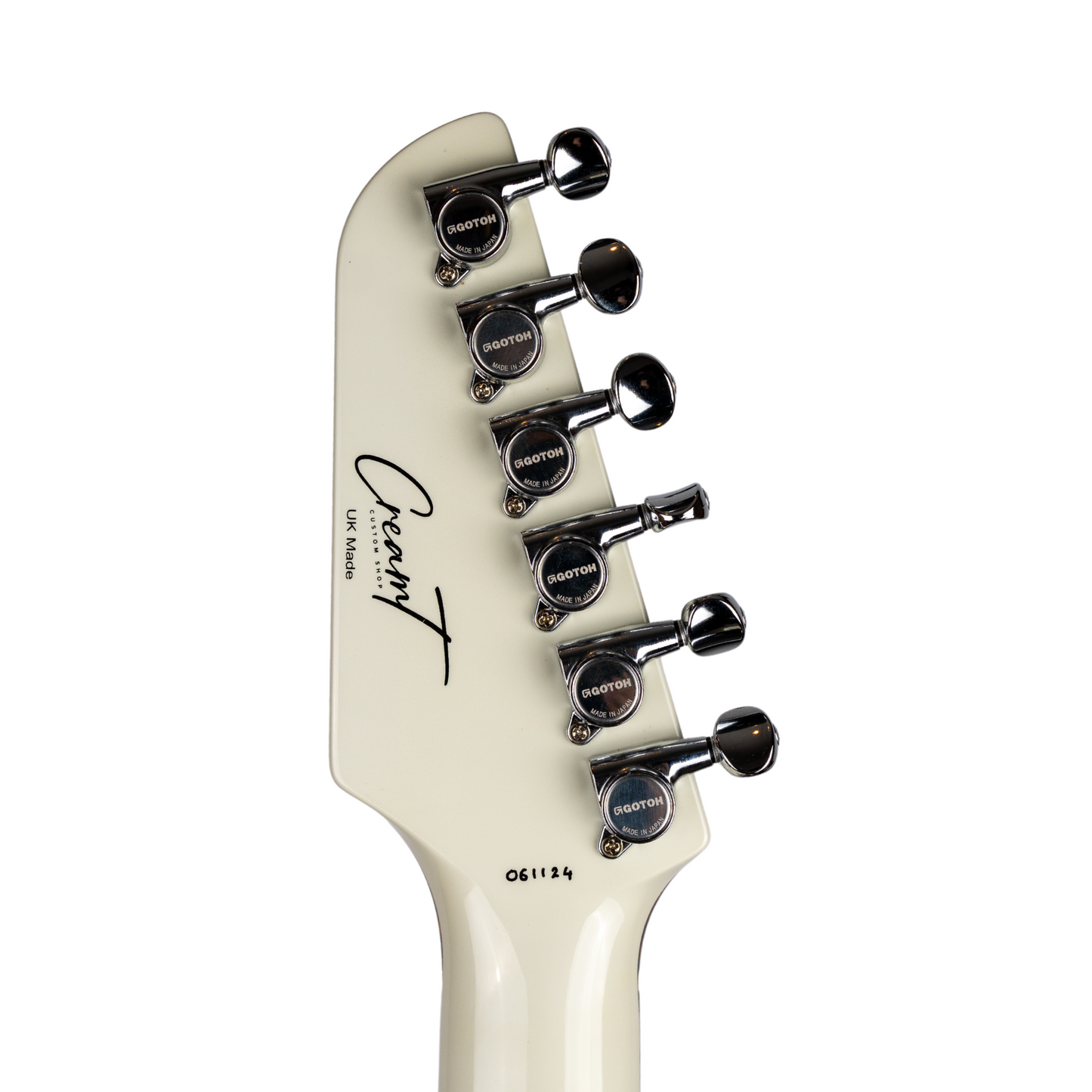 NEWMAN HONEYCOMB SENIOR HH GUITAR-X - BIANCO AVUS W/ TORTOISESHELL BINDING