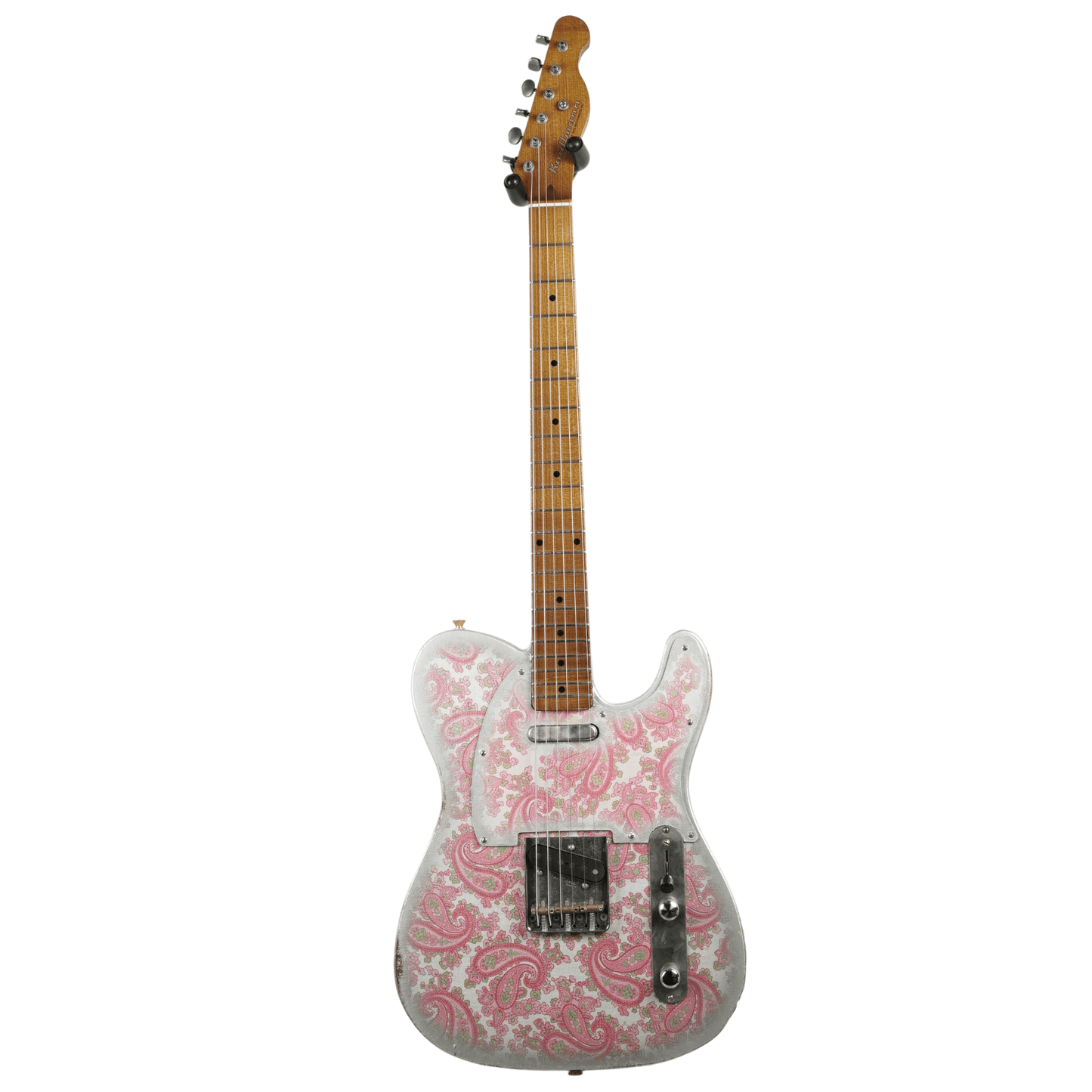 Kauffmann 56T Roasted Maple Neck Silver Paisley TTTM - 24434