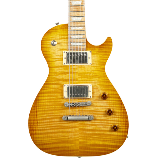 AURORA CUSTOM MP2 "CREAM DE LA CREME" GUITAR-X PICKUP SWAPPING - NAKED WHISKERBURST #32342