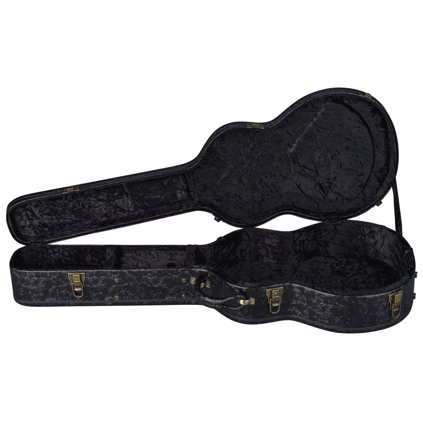 Luna Guitars Tooled Leather Folk/Parlour Hardcase