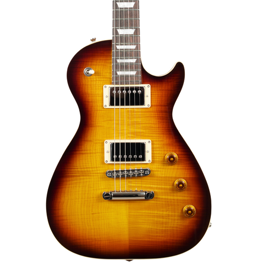 AURORA CUSTOM MP2 GUITAR-X PICKUP SWAPPING - BURNT WHISKERBURST #32340