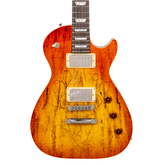 AURORA CUSTOM MP2 GUITAR-X PICKUP SWAPPING - WHISKERBURST #32346