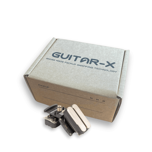 Guitar-X Banger & Mash Set w/ Guitar-X Pickup Swapping - Raw Nickel Aurora Music Works