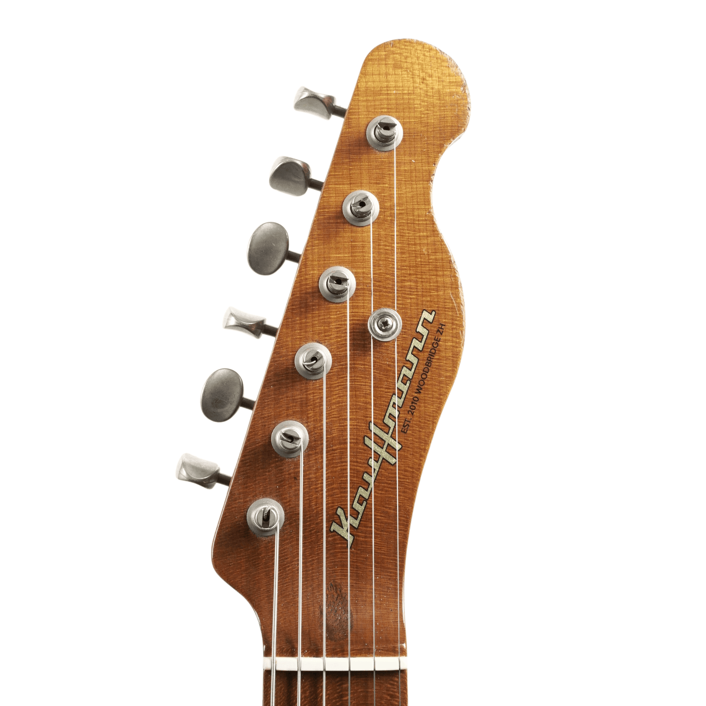 Kauffmann 56T Roasted Maple Neck Silver Paisley TTTM - 24434