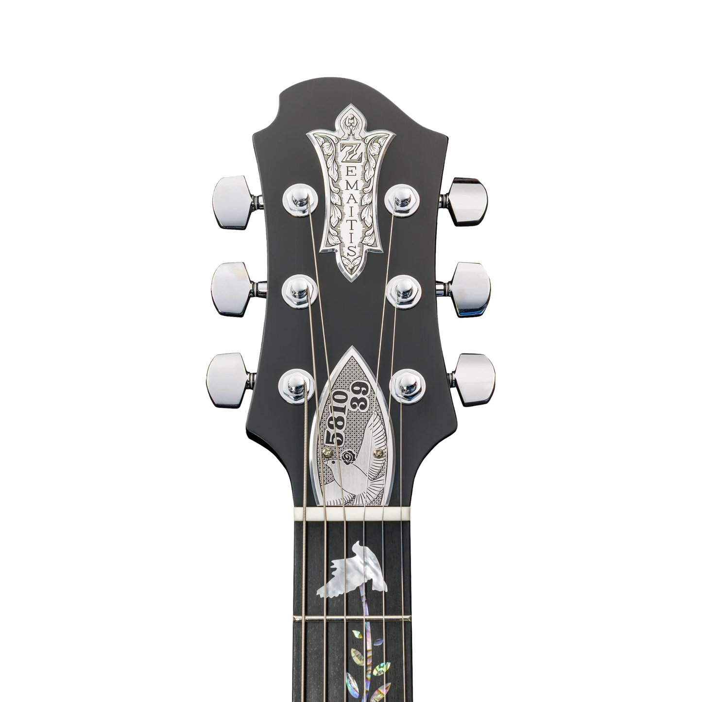 Zemaitis Guitars The Portrait Miku Kobato "Starry Pigeons", Black Satin