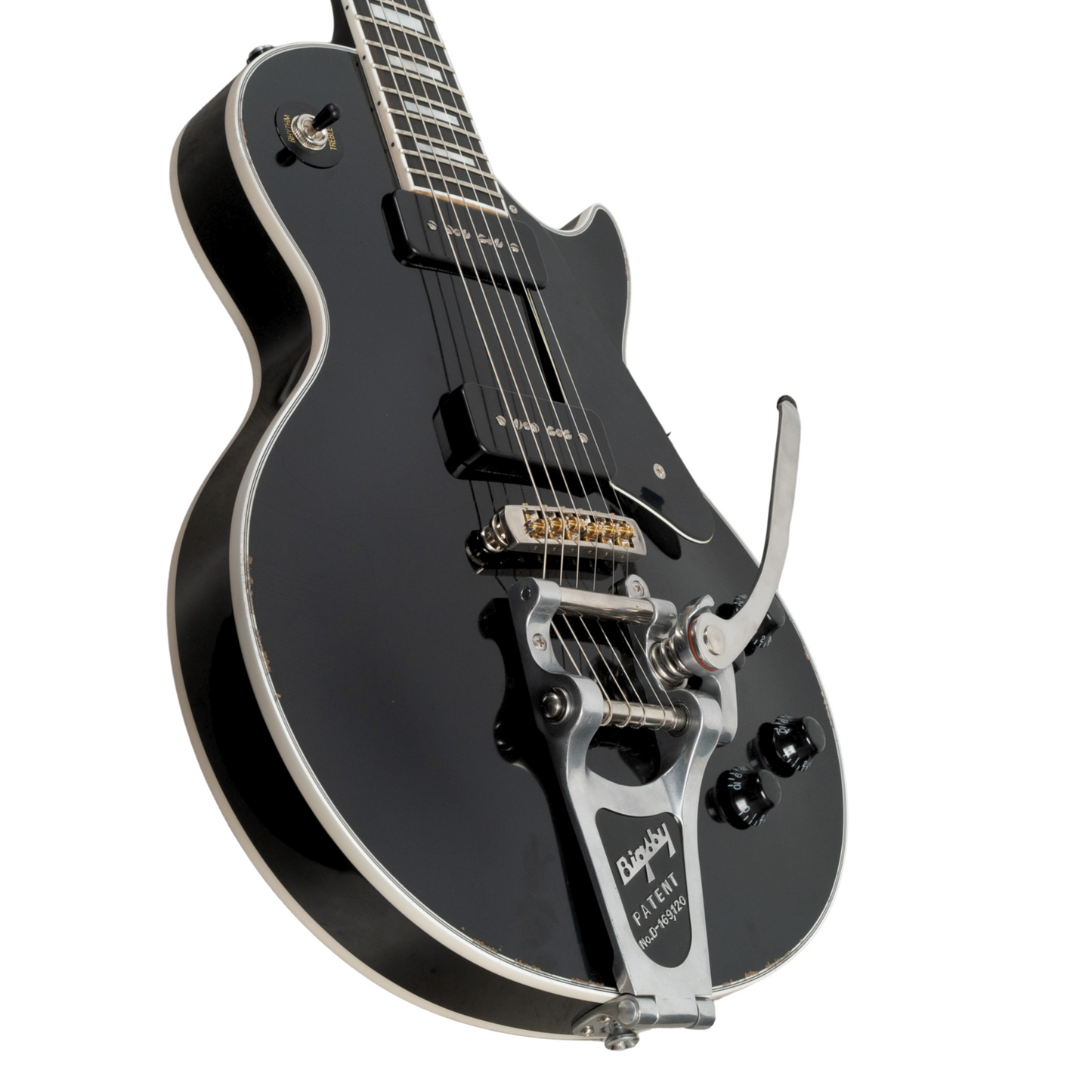Maybach Lester '54 Custom Bigsby Black Velvet - 248401