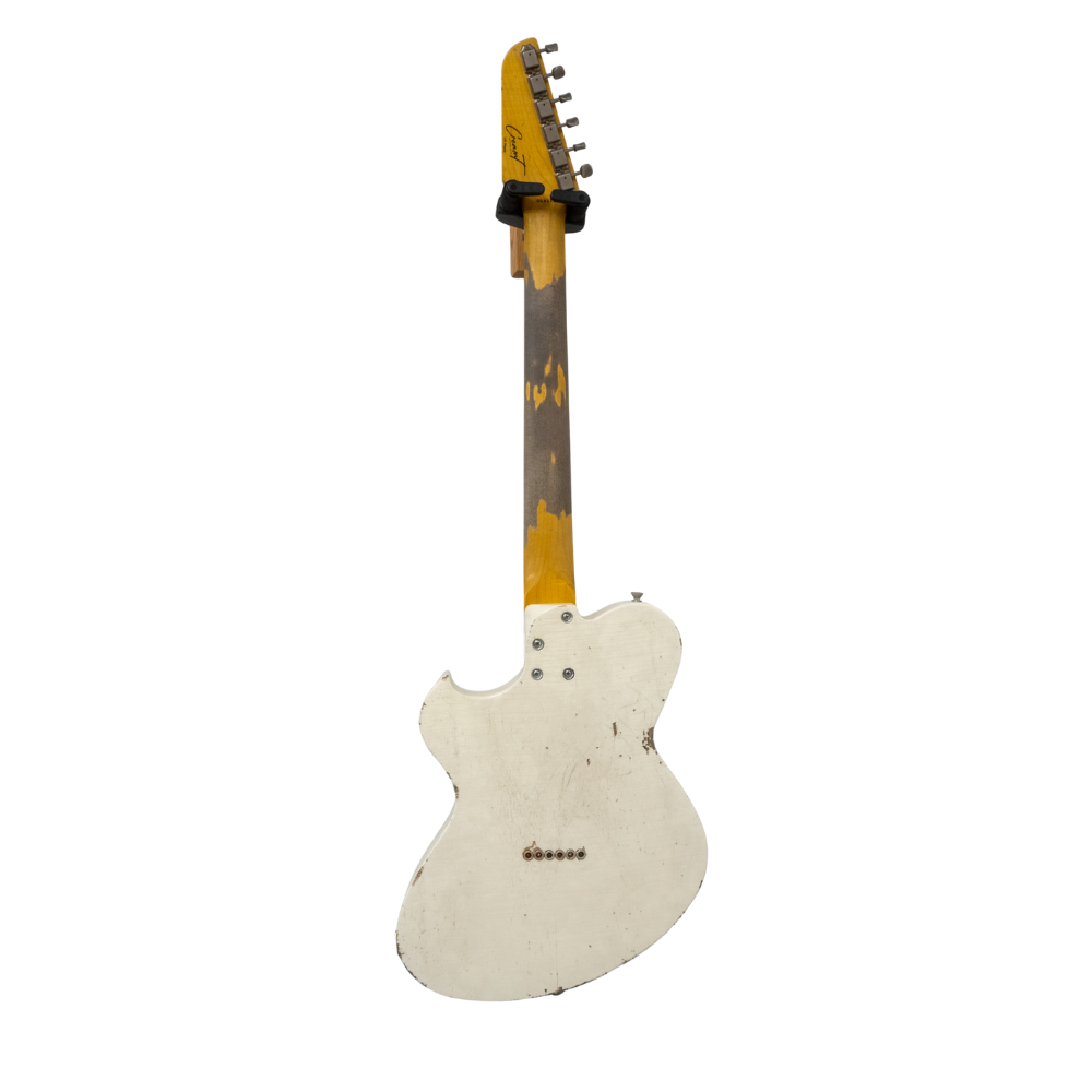 NEWMAN TORN AND FRAYED - VINTAGE WHITE HEAVY AGED