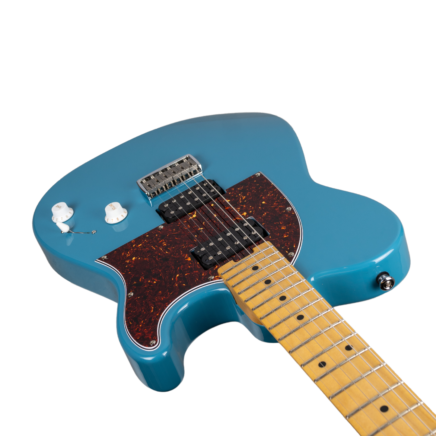 ASTRA STANDARD HH GUITAR-X PICKUP SWAPPING - ETNA BLUE