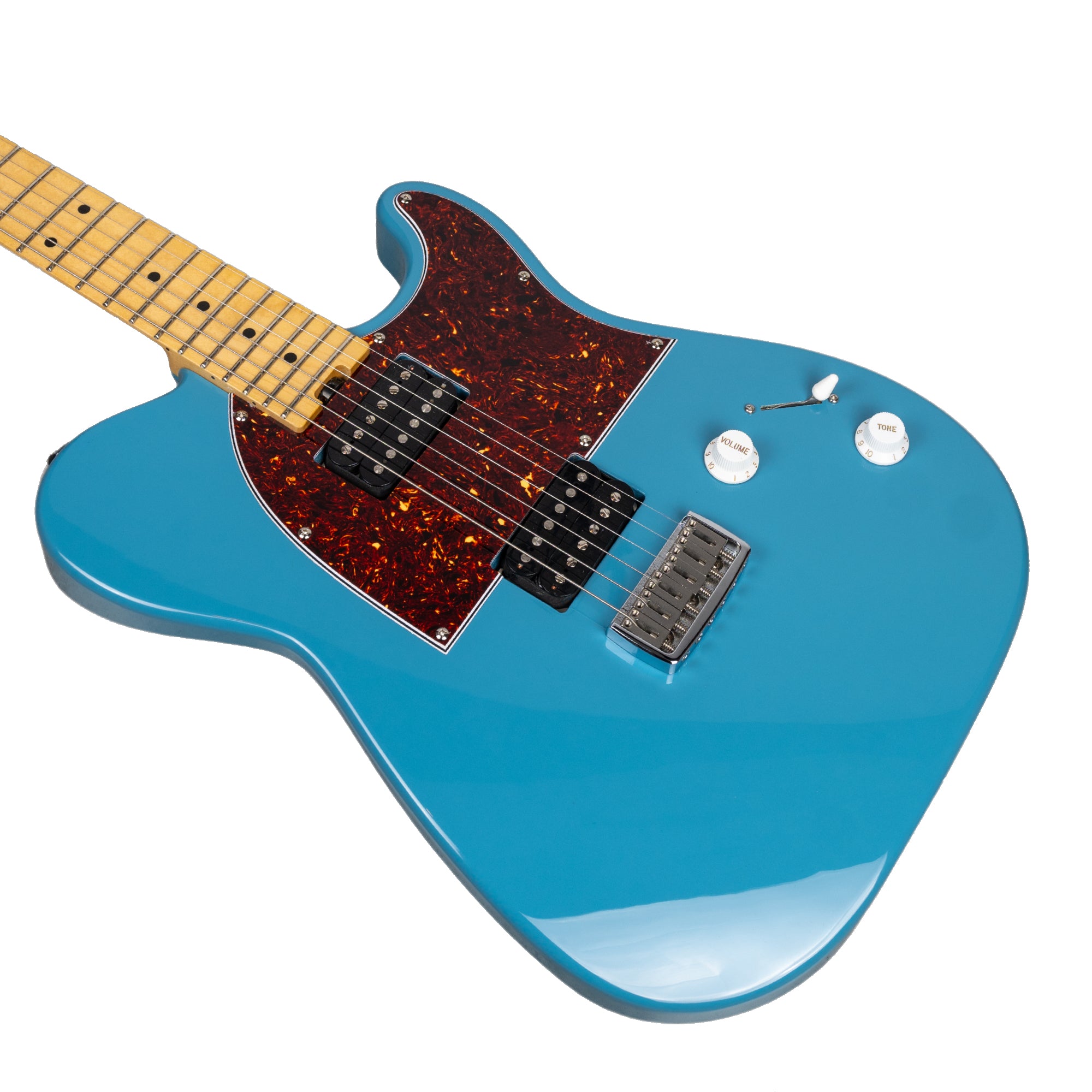 ASTRA STANDARD HH GUITAR-X PICKUP SWAPPING - ETNA BLUE