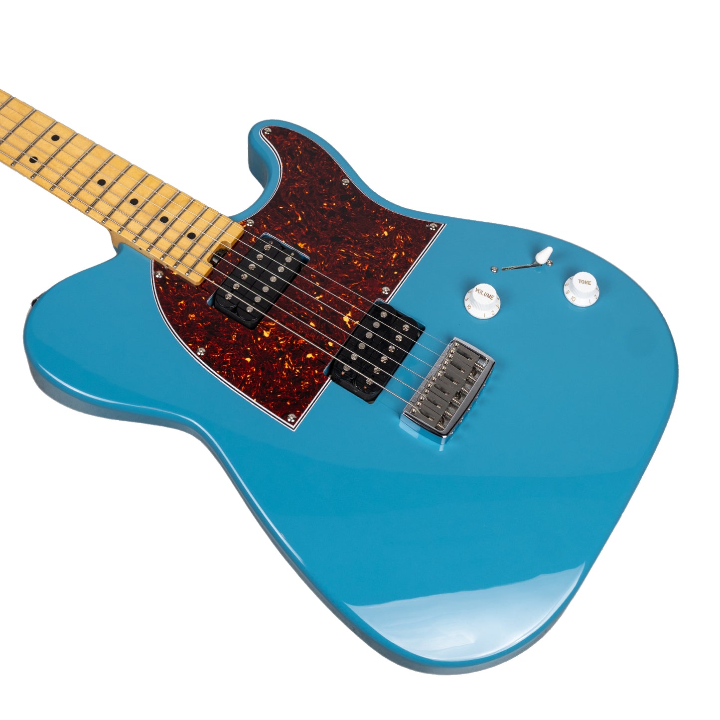 ASTRA STANDARD HH GUITAR-X PICKUP SWAPPING - ETNA BLUE