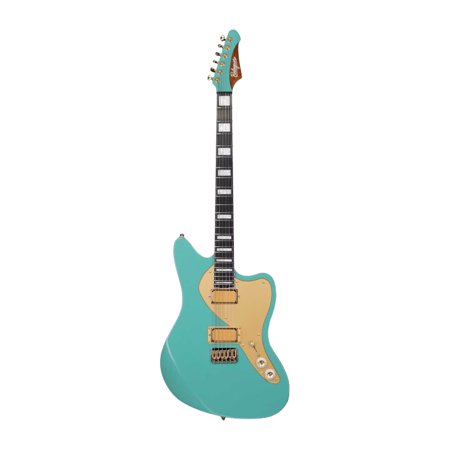 Balaguer Guitars Growler T-BAR Tony Pizzuti Signature, Gloss Metallic Cool Green