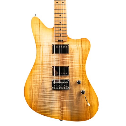 CROSSFIRE CUSTOM GUITAR-X PICKUP SWAPPING - NAKED WHISKERBURST #CC0002