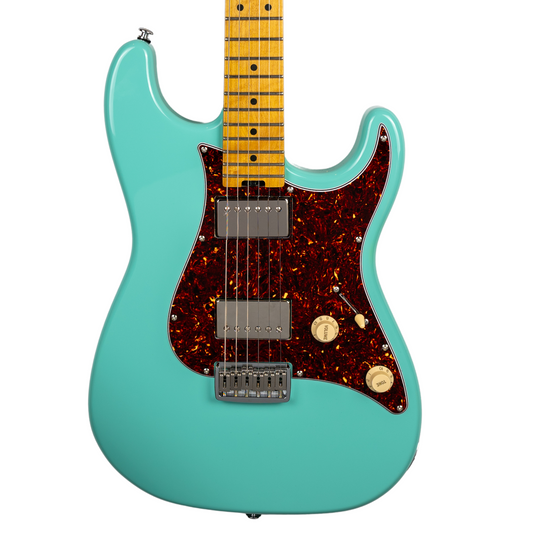 POLARIS STANDARD HH GUITAR-X PICKUP SWAPPING - SURF GREEN (PRE-ORDER - 20% DEPOSIT)