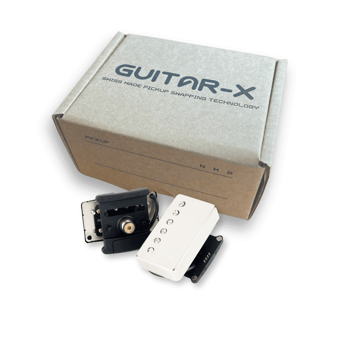 Cream T Custom Shop '57 GT Humbucker Set w/ Guitar-X Pickup Swapping - Raw Nickel - Aurora Music Works