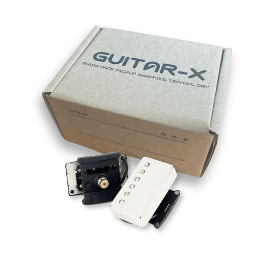 Cream T Custom Shop Billy F Gibbons Whiskerbuckers Set w/ Guitar-X Pickup Swapping - Raw Nickel - Aurora Music Works