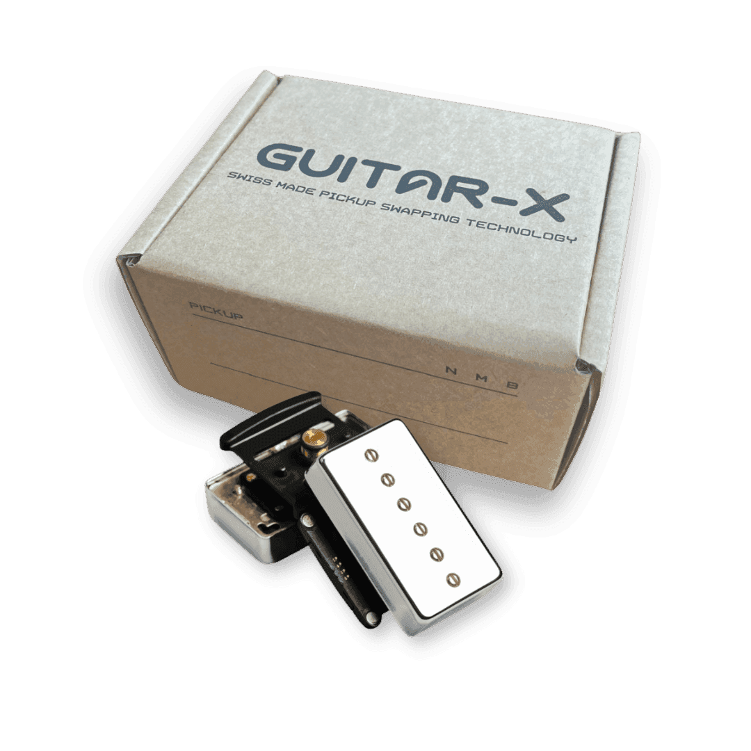 Cream T Custom Shop Duchess P90 Set w/ Guitar-X Pickup Swapping - Polished Nickel Aurora Music Works