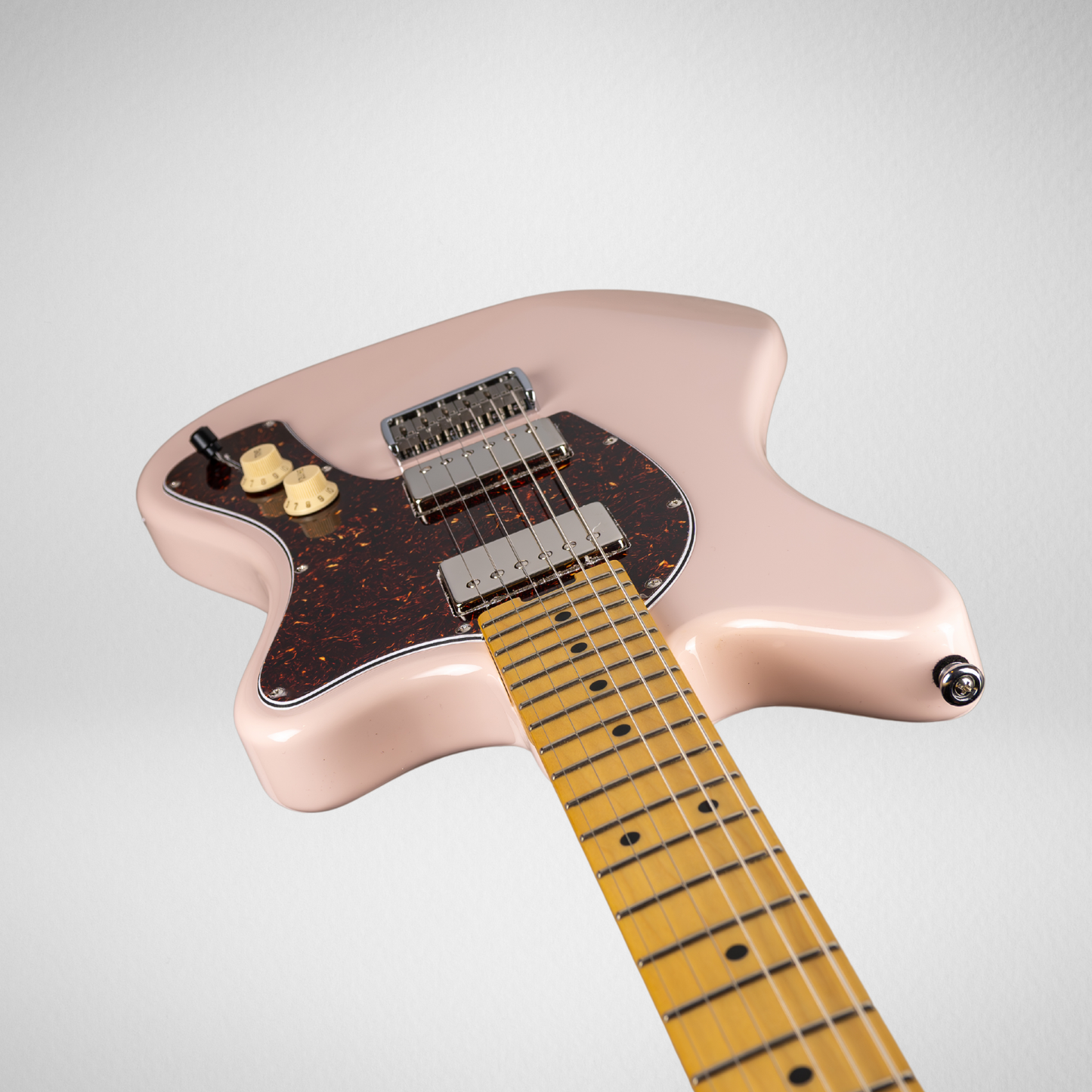 CROSSFIRE STANDARD HH GUITAR-X PICKUP SWAPPING - SHELL PINK (PRE-ORDER - 20% DEPOSIT)
