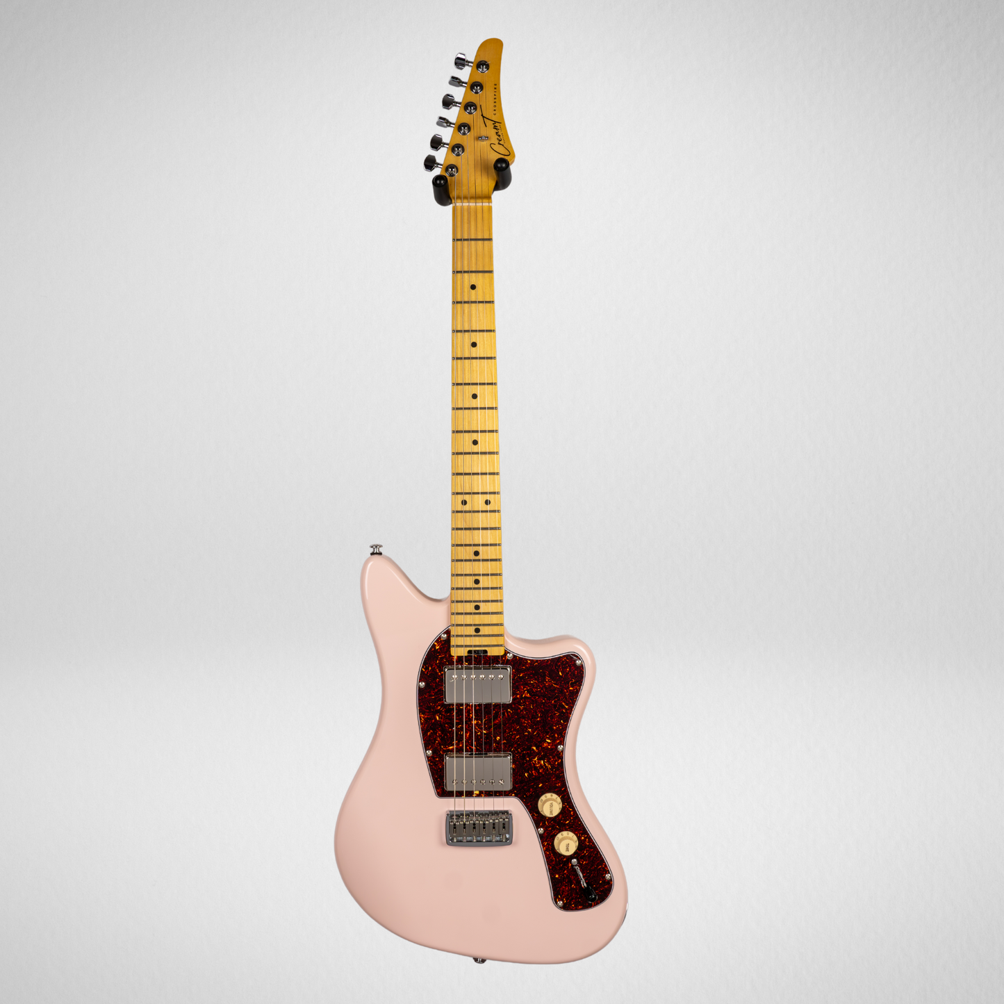 CROSSFIRE STANDARD HH GUITAR-X PICKUP SWAPPING - SHELL PINK (PRE-ORDER - 20% DEPOSIT)