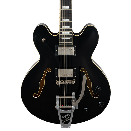 Stromberg Fremont w/ Bigsby - Black Medium Aged