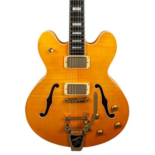 Stromberg Fremont w/ Bigsby - Trans Honey Medium Aged