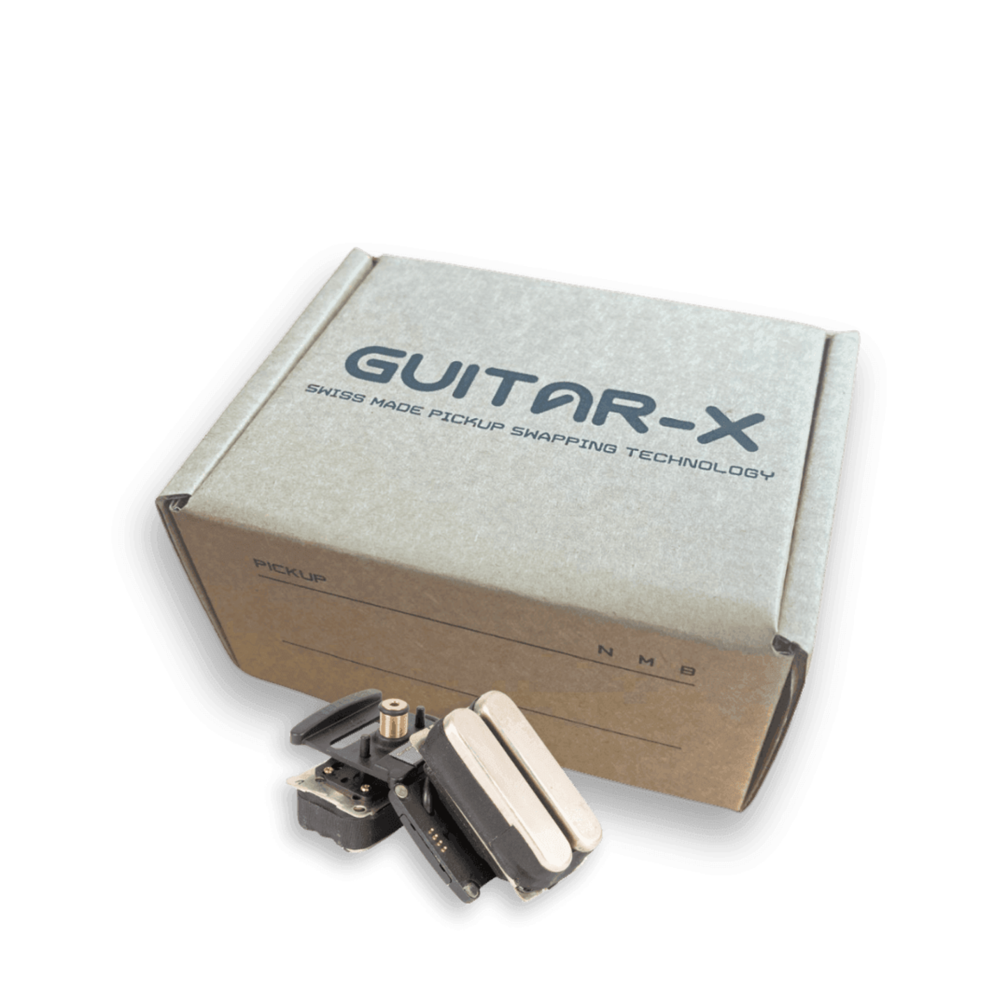 Cream T Custom Shop Banger & Mash Humbucker Bridge w/ Guitar-X Pickup Swapping - Raw Nickel