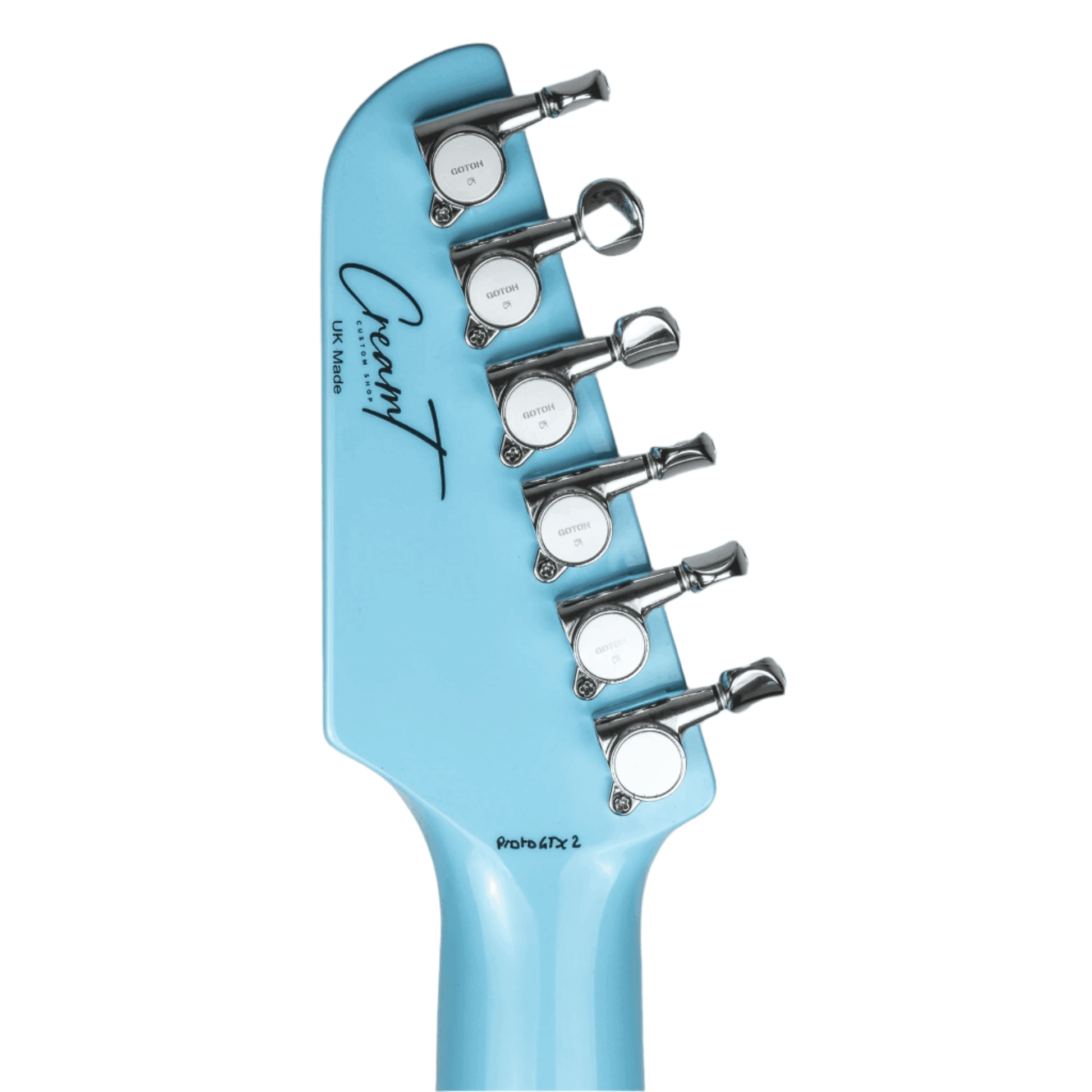 NEWMAN HONEYCOMB JUNIOR GT-40 GUITAR-X BABY BLUE (2 PICKUPS INCLUDED) - 040824 Aurora Music Works