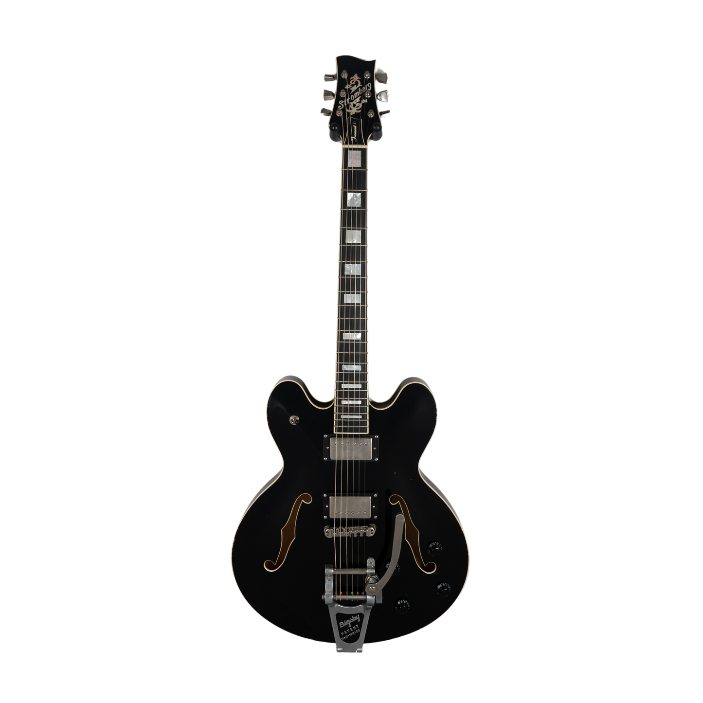 Stromberg Fremont w/ Bigsby - Black Medium Aged