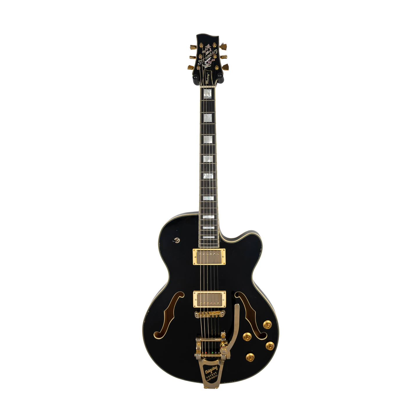 Stromberg Monterey w/ Bigsby - Black Medium Aged
