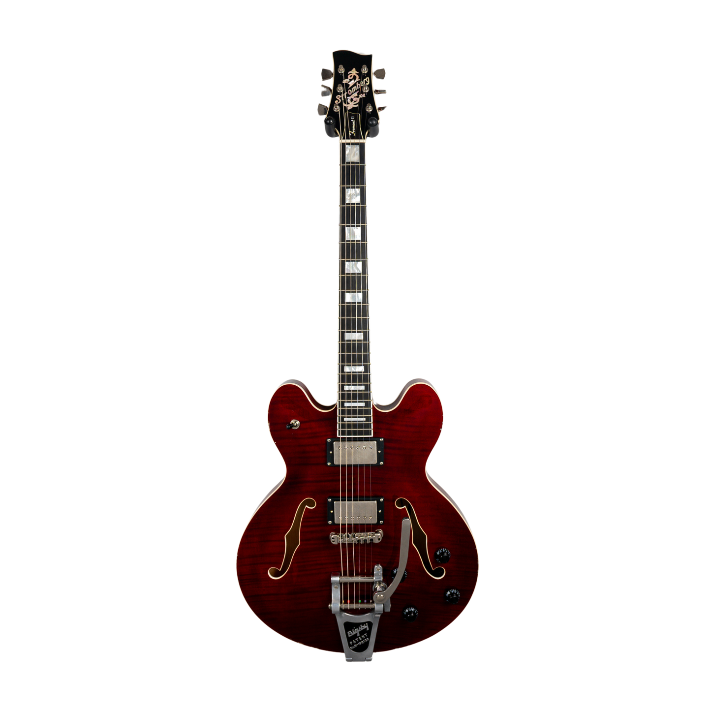 Stromberg Fremont w/ Bigsby - Trans Red Medium Aged