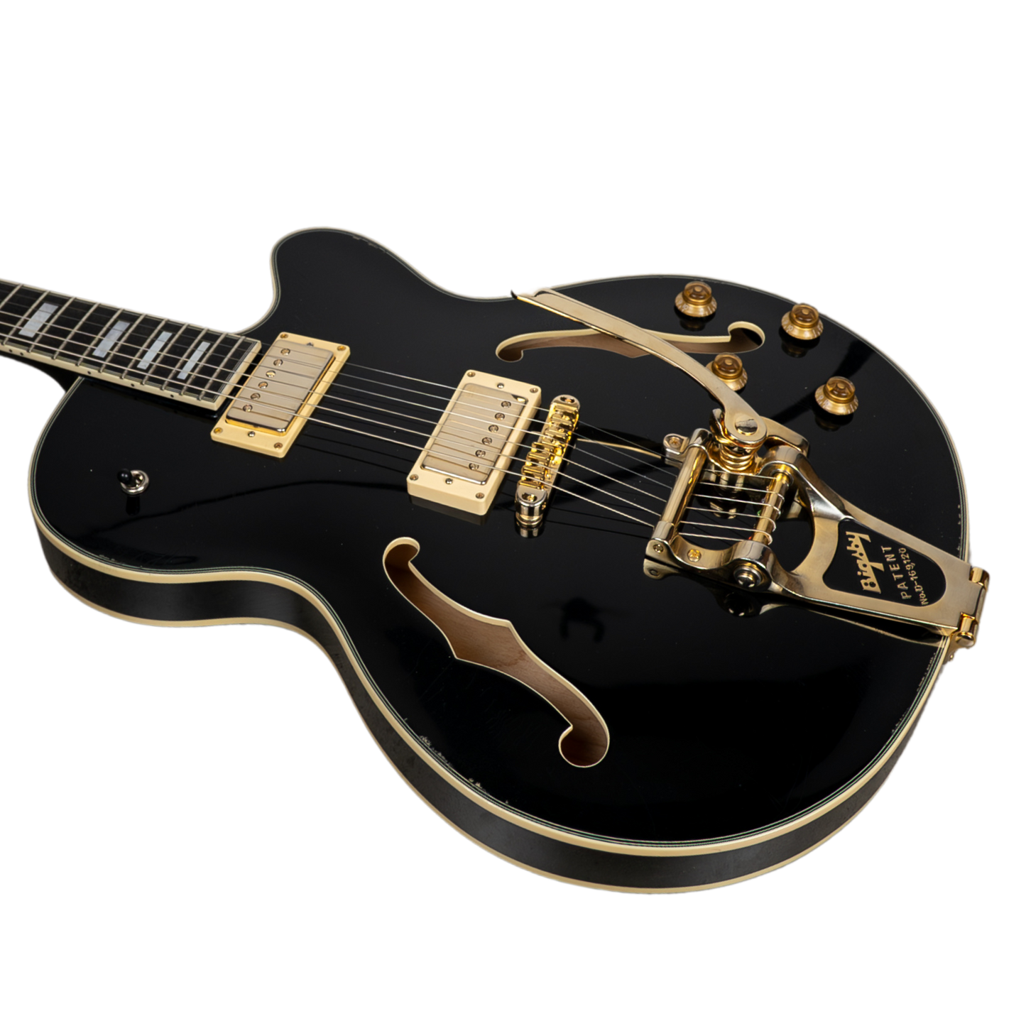 Stromberg Monterey w/ Bigsby - Black Medium Aged