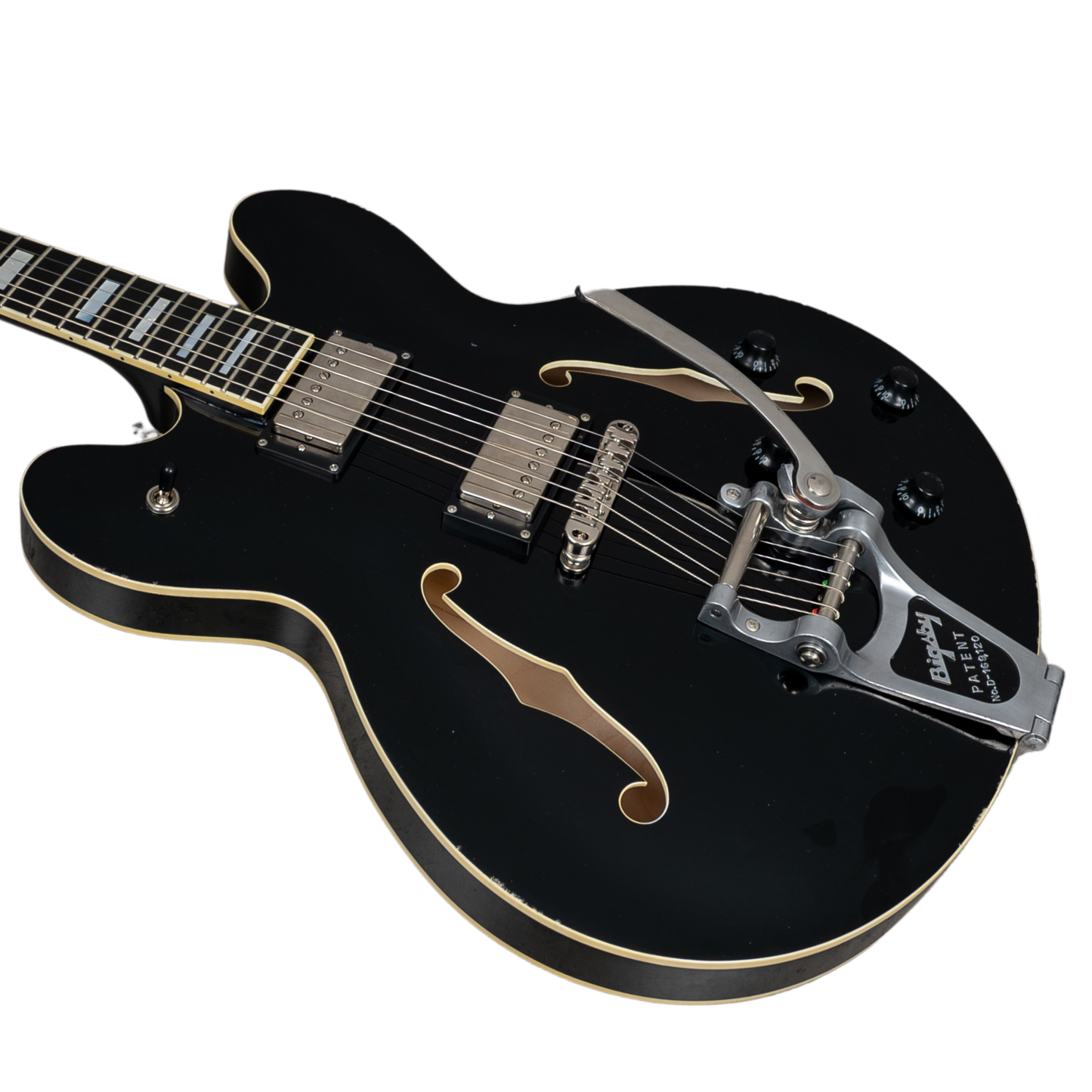 Stromberg Fremont w/ Bigsby - Black Medium Aged