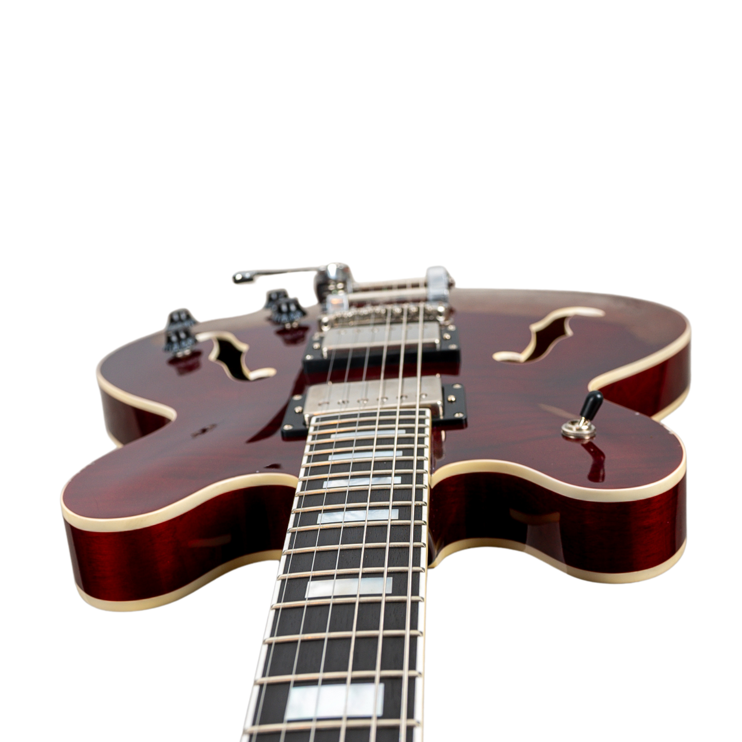 Stromberg Fremont w/ Bigsby - Trans Red Medium Aged