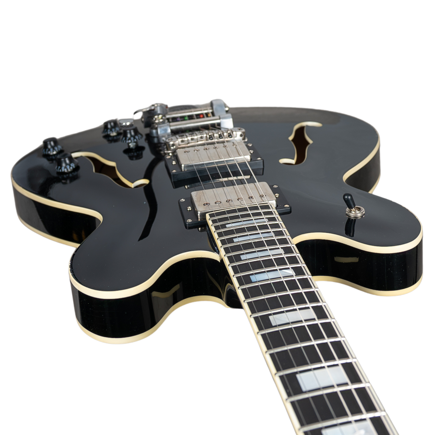 Stromberg Fremont w/ Bigsby - Black Medium Aged