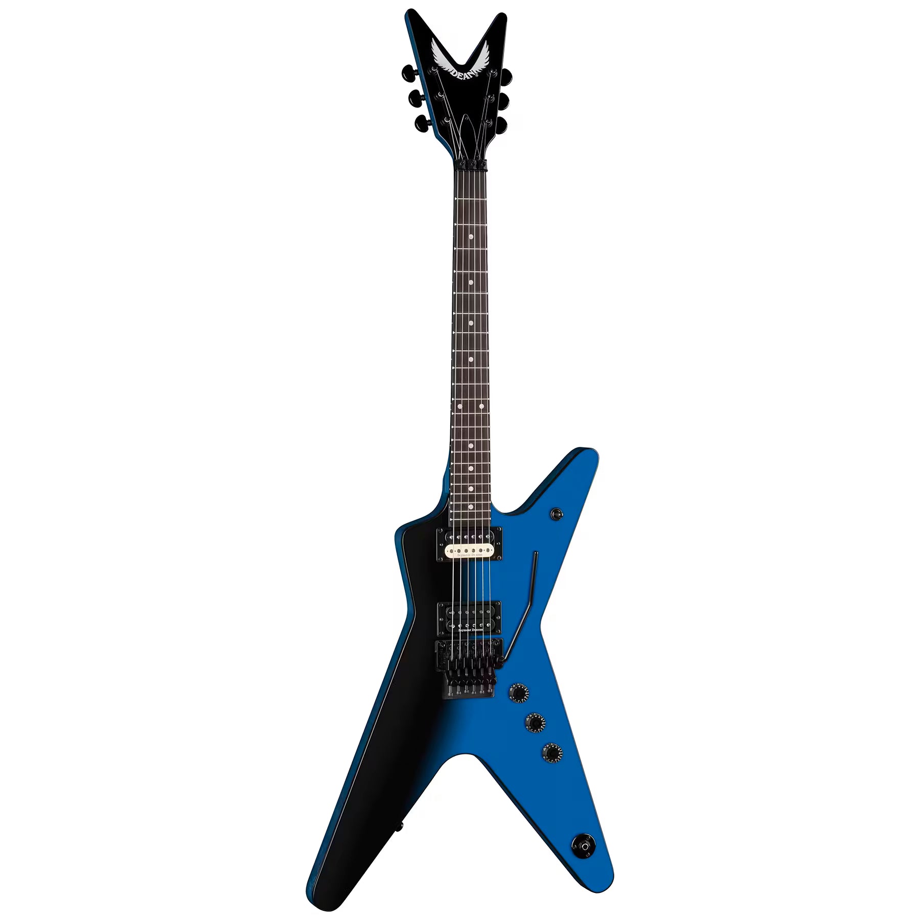 Dean Guitars ML 79 Floyd Duncans Black Blue Fade – Aurora Music Works Dean Guitars ML 79 Floyd Duncans Black Blue Fade – Aurora Music Works
