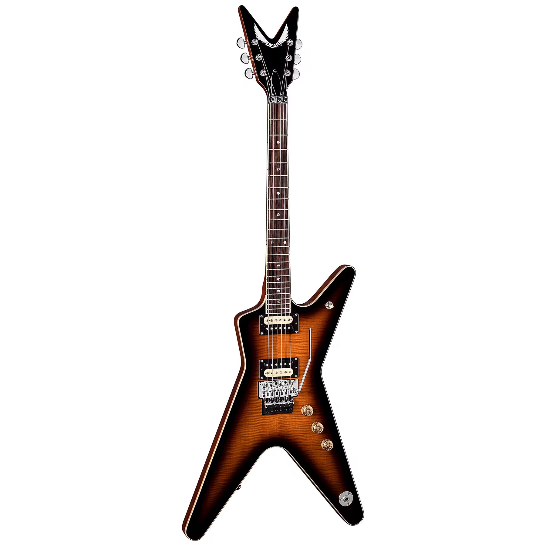 Dean Guitars ML 79 Floyd Flame Top Trans Brazilia – Aurora Music Works