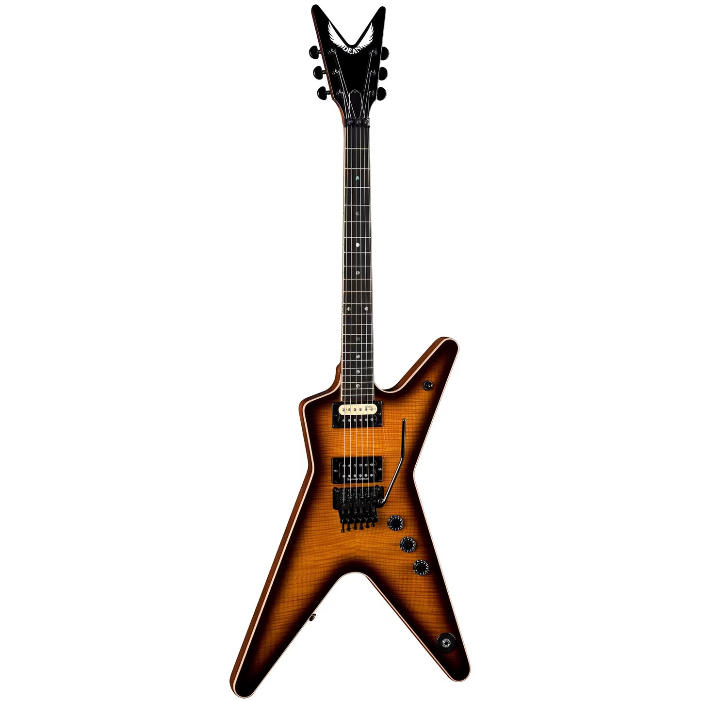Dean USA Custom Shop ML Floyd Flame Top Trans Brazilia