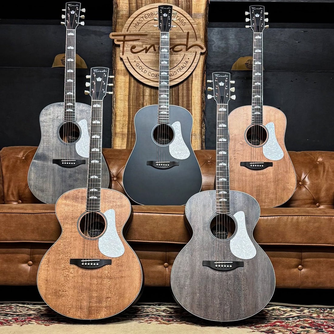 AMW PARTNERS WITH FENECH GUITARS FOR UK & IRELAND DISTRIBUTION