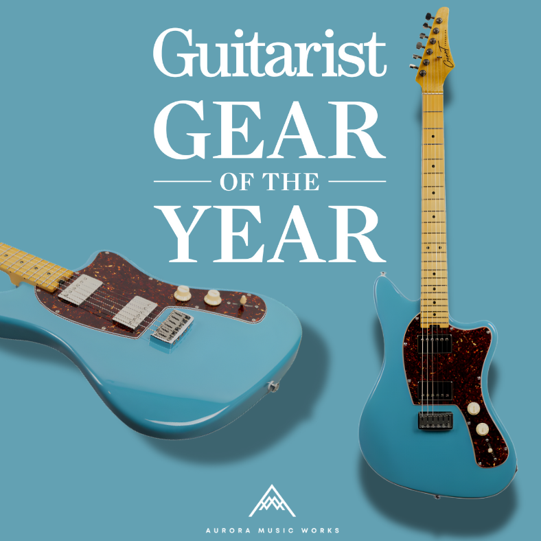 Cream T Crossfire Standard named in Guitarist Magazine Gear of the Year 2025