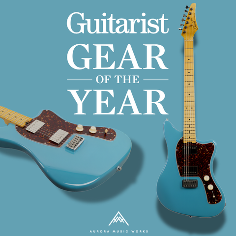 Cream T Crossfire Standard named in Guitarist Magazine Gear of the Year 2025