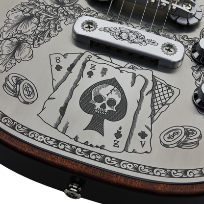 Zemaitis Guitars MFG-AC-24 Aces & 8s, Natural