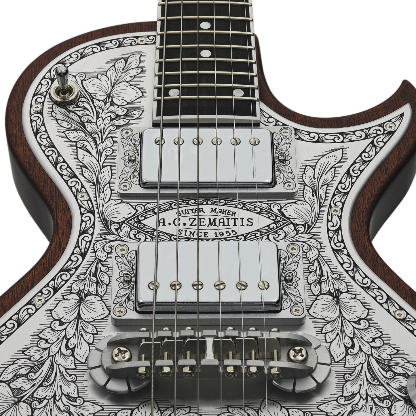 Zemaitis Guitars MFG-AC-24 Leaf, Natural