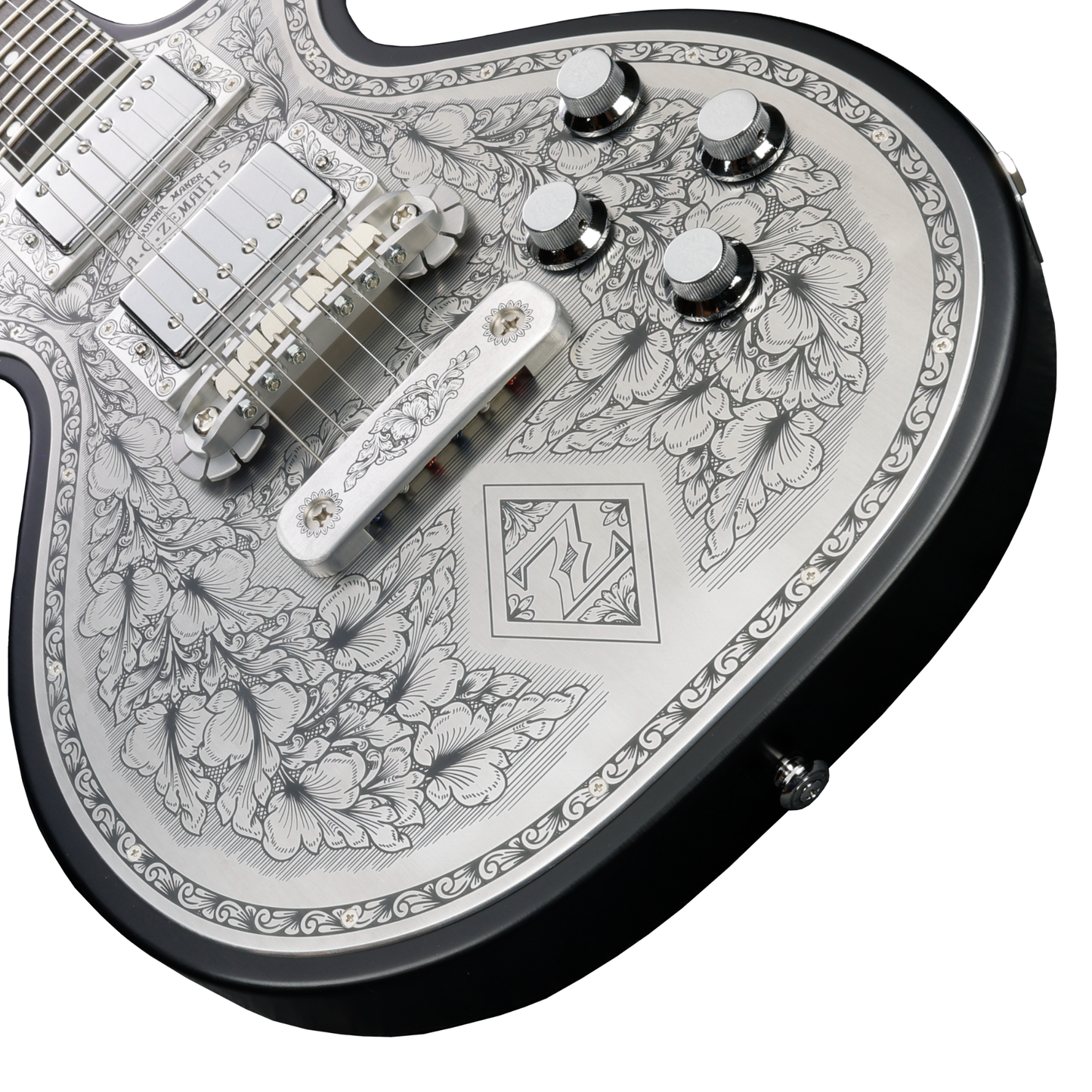 Zemaitis Guitars MFG-AC-24 Diamond Z, Black