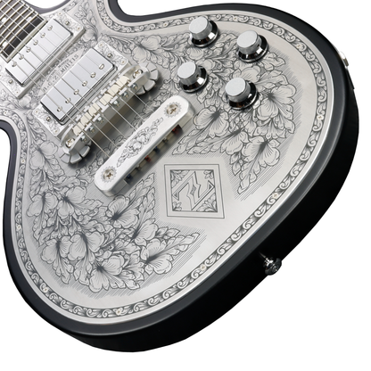 Zemaitis Guitars MFG-AC-24 Diamond Z, Black