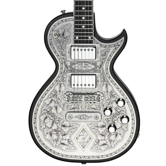 Zemaitis Guitars MFG-AC-24 Diamond Z, Black