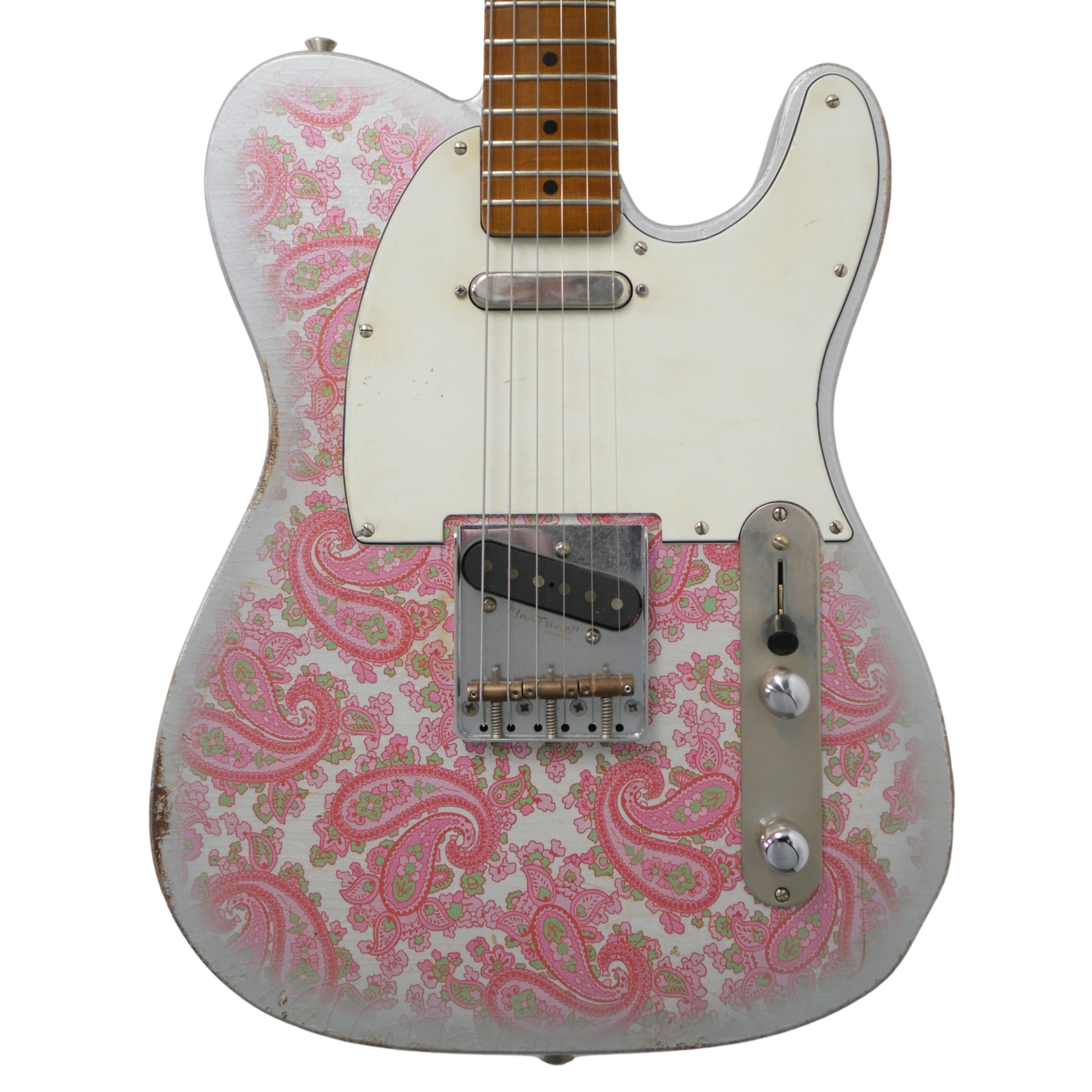 Kauffmann 56T Roasted Maple Neck Silver Paisley TTTM - 24434