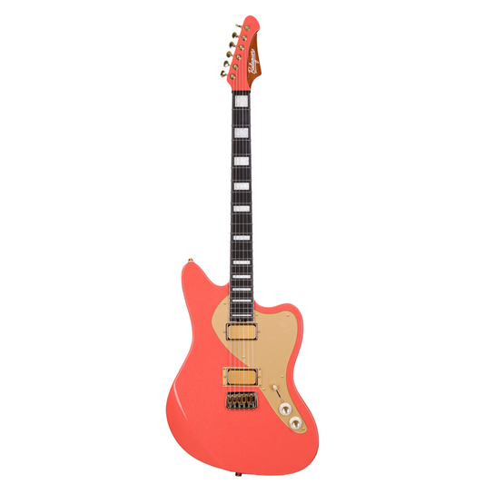 Balaguer Guitars Growler T-BAR Tony Pizzuti Signature, Gloss Metallic Guava