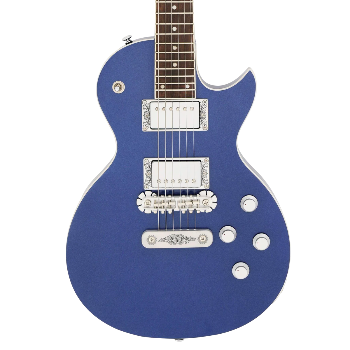 Zemaitis Guitars SEW24, Dark Metallic Blue