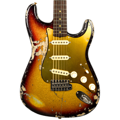Kauffmann 63S 3-Tone Sunburst Big Flake Sparkle TTTH - 26870