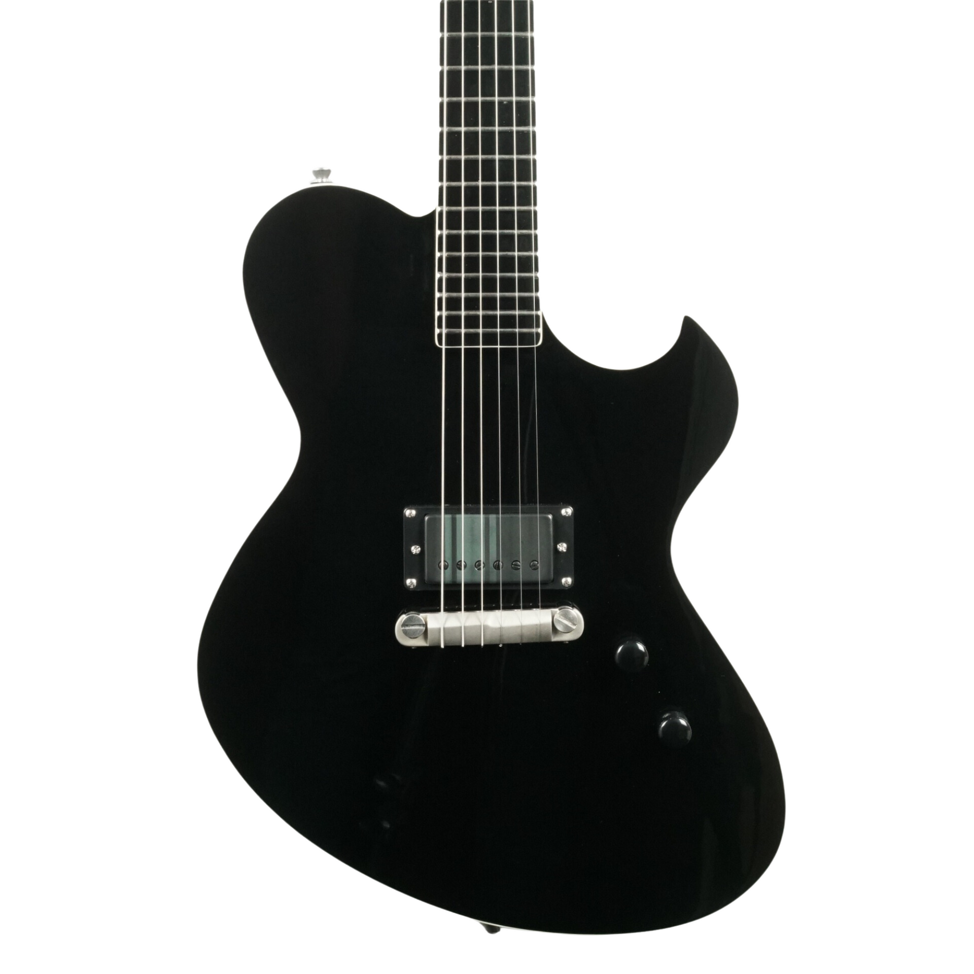 NEWMAN HONEYCOMB JUNIOR BLACKOUT GUITAR-X - BLACK – Aurora Music Works