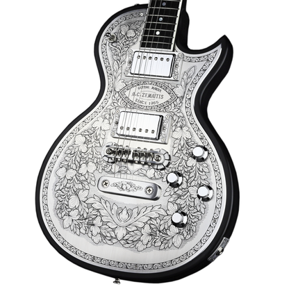 Zemaitis Guitars MFG-AC-22 Leaf, Black